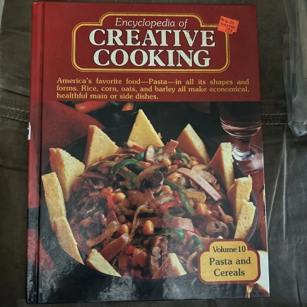 Encyclopedia Of Creative Cooking Volume 10 - Pasta‎ And Cereals - 1984